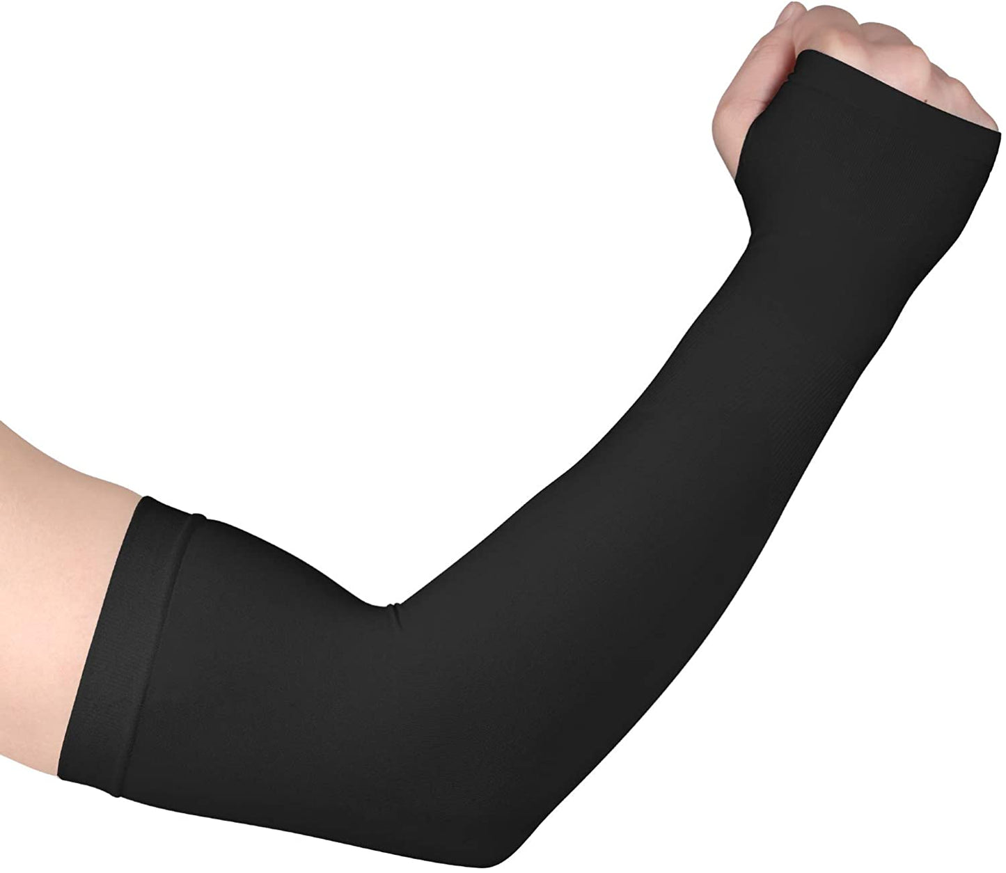 Arm Sleeves for Men & Women Black