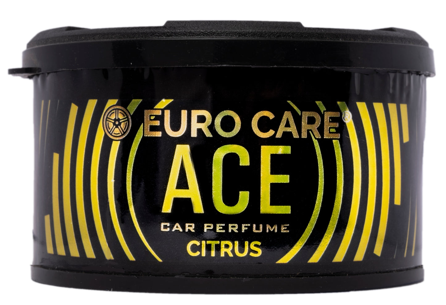 Euro Care Car Air Freshener with Essential Oils Fragrance in Wooden Diffuser (60 G)