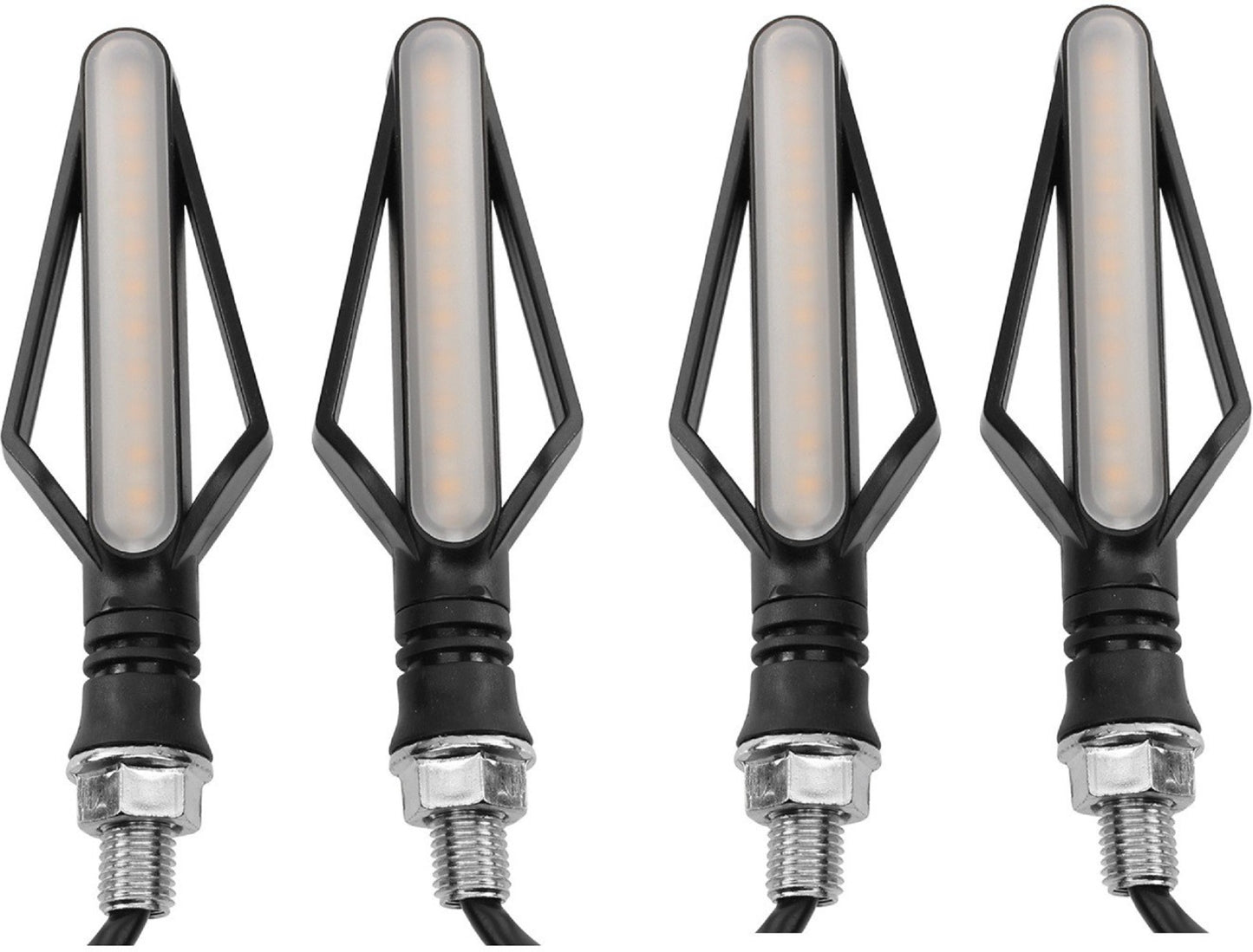 LED Indicator Light for Universal For Bike (Yellow, Red)