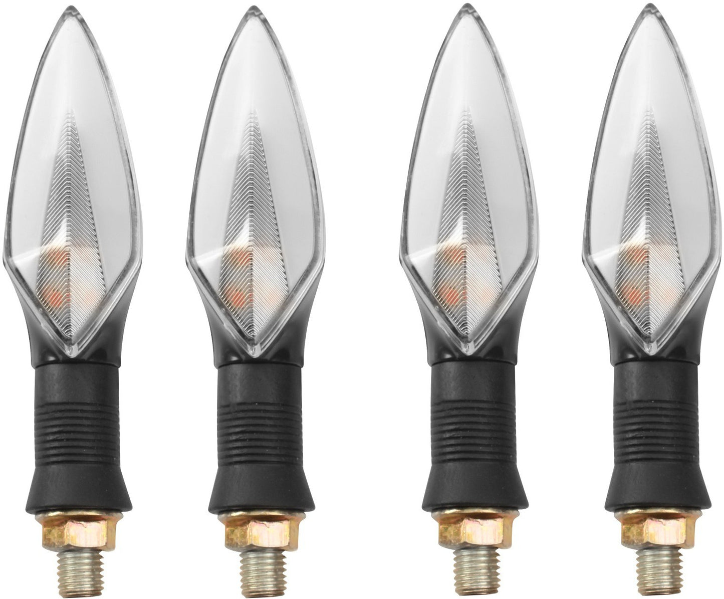 LED Indicator Light for Universal For Bike (Yellow, Red)