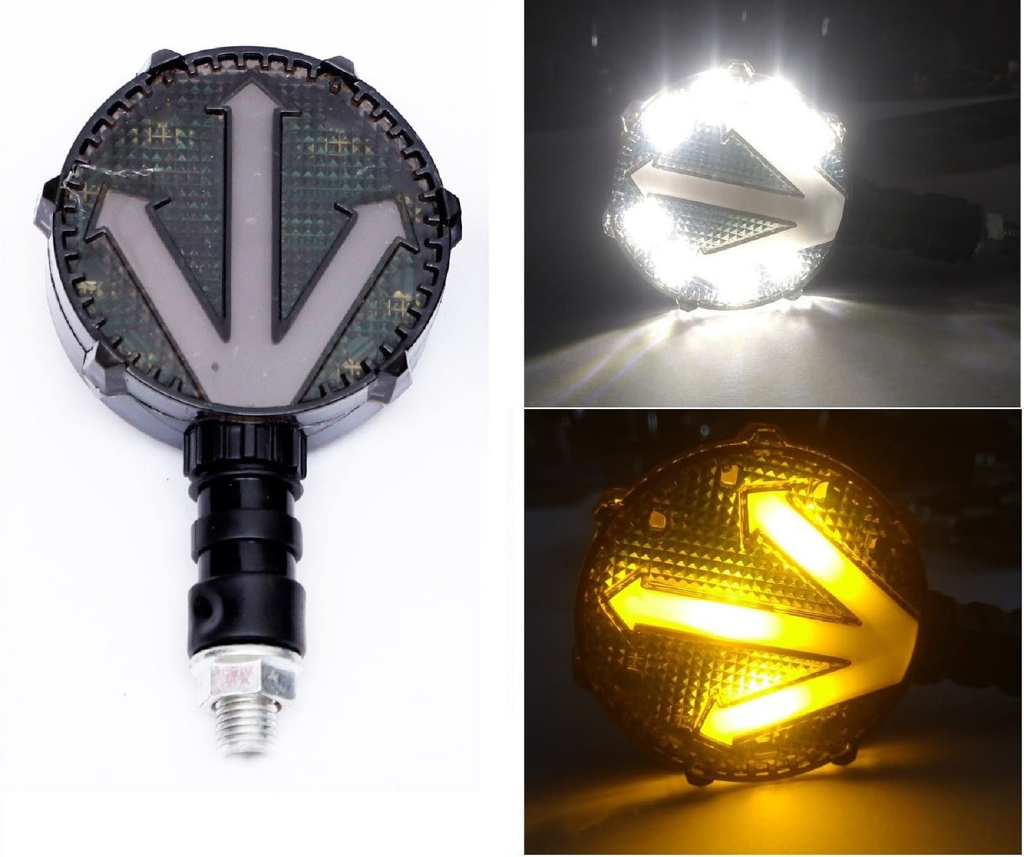 LED Indicator Light for Universal For Bike (Blue, Yellow)