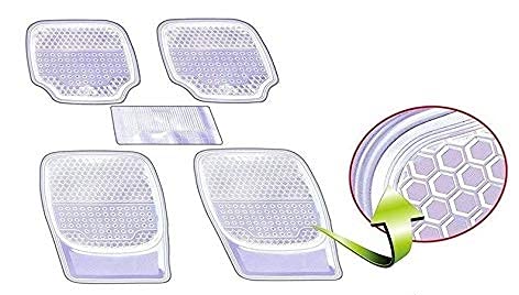 Honey Anty-Skid Rubber Universal Car Floor Mats -Set of 5