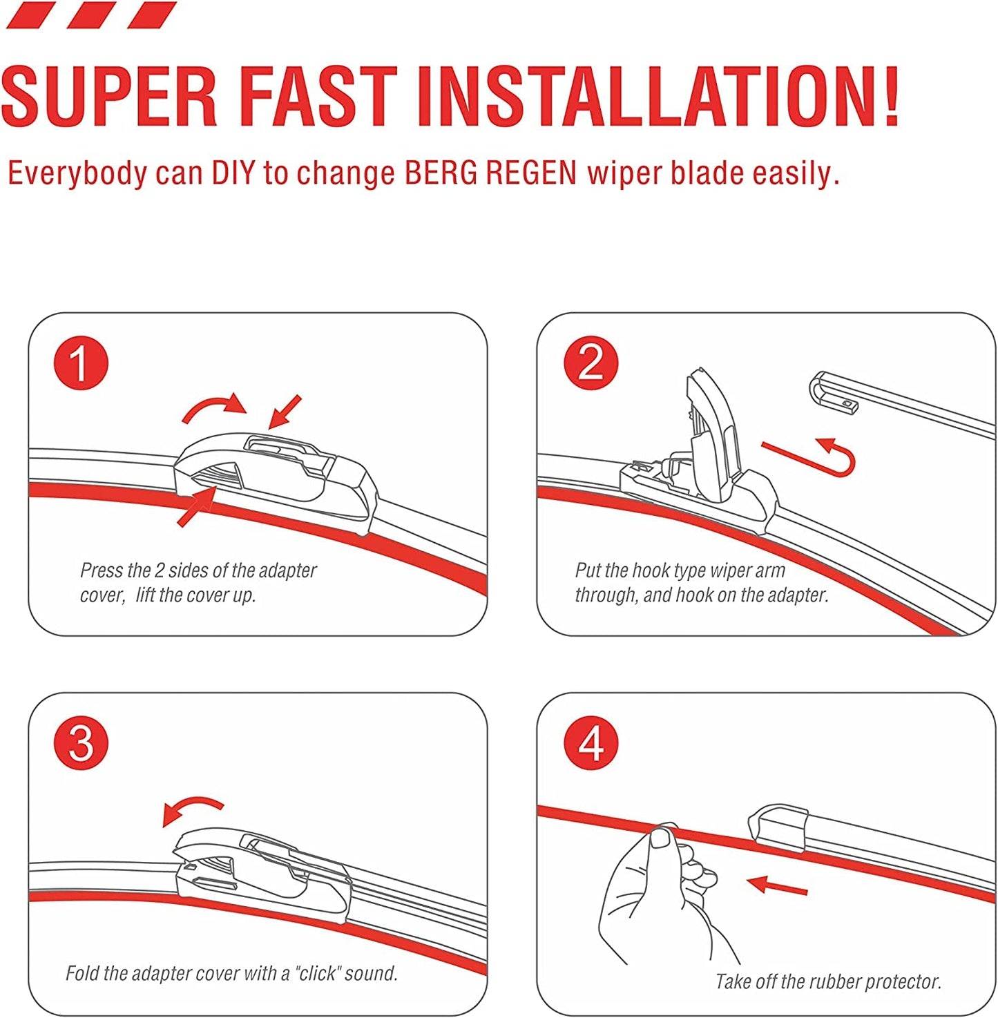 Car Windshield Wiper Blade
