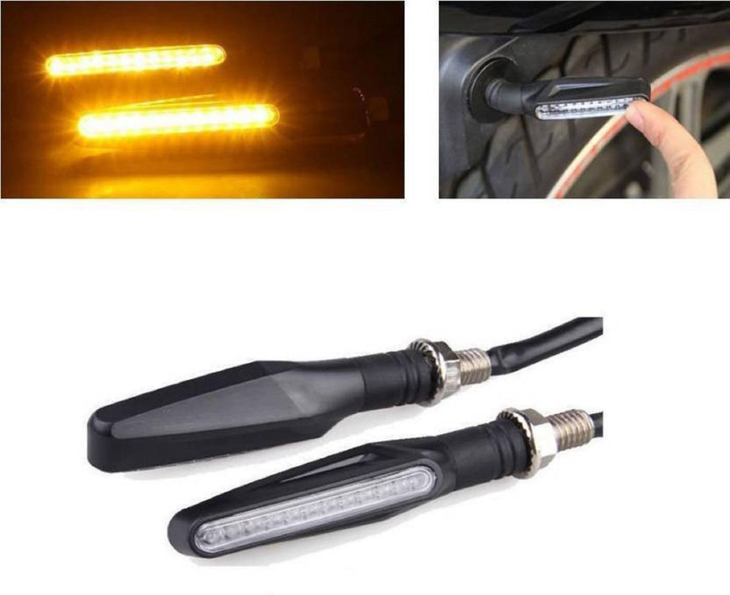 LED Indicator Light for Universal For Bike (Multicolor)