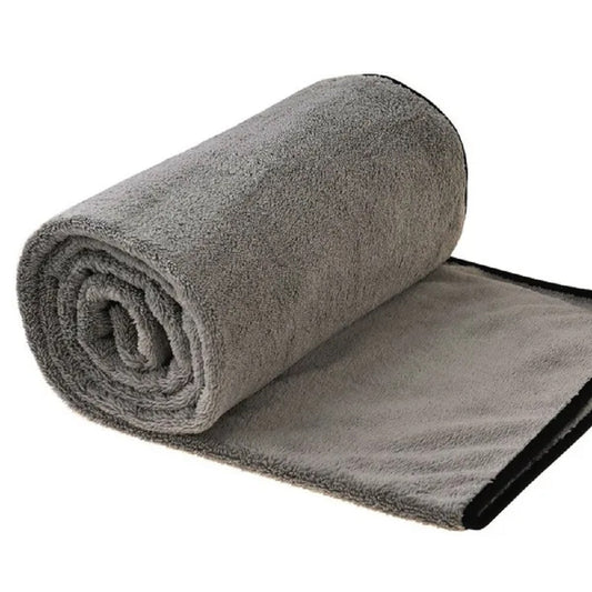 Ultra Soft Microfiber Dual Sided cloth 90x60 CM Grey