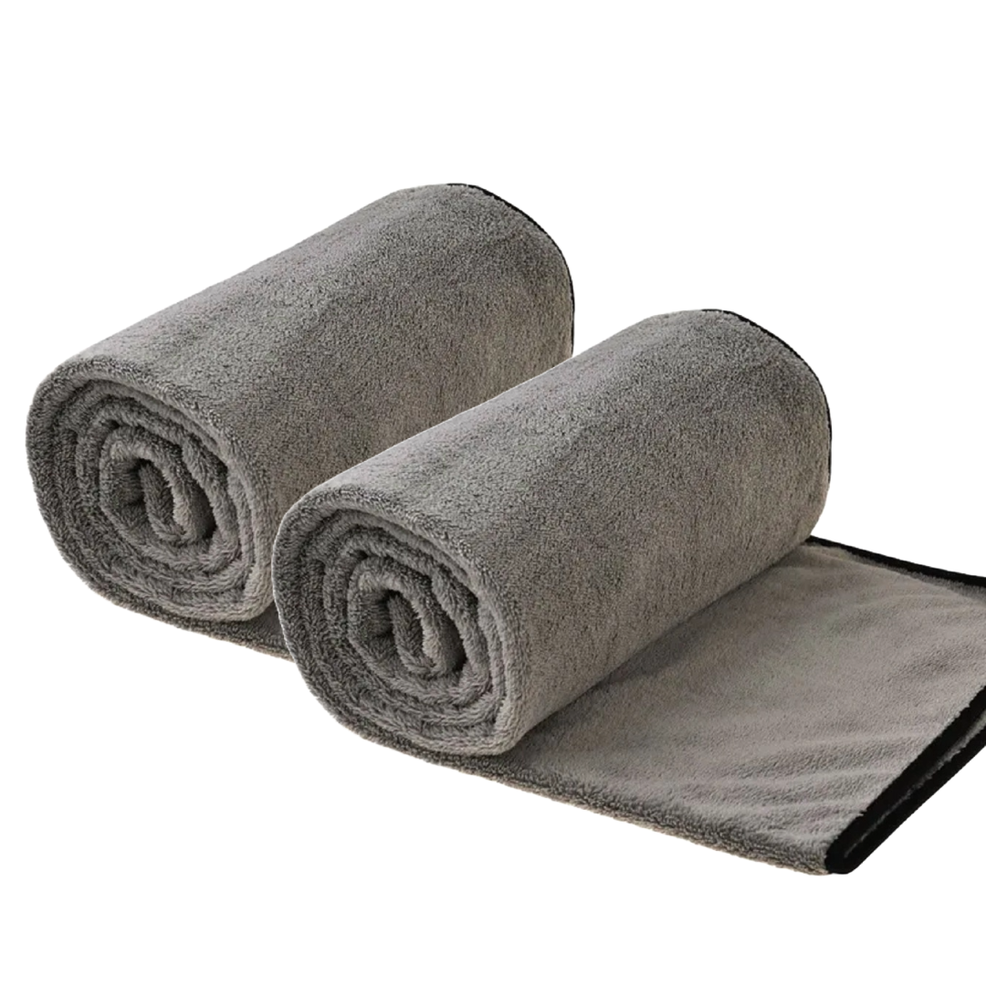 Ultra Soft Microfiber Dual Sided cloth 90x60 CM Grey