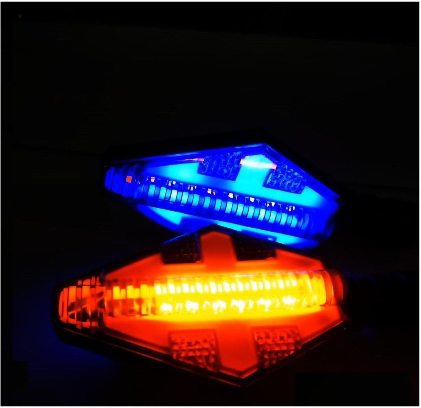 LED Indicator Light for Universal For Bike (Blue, Yellow)