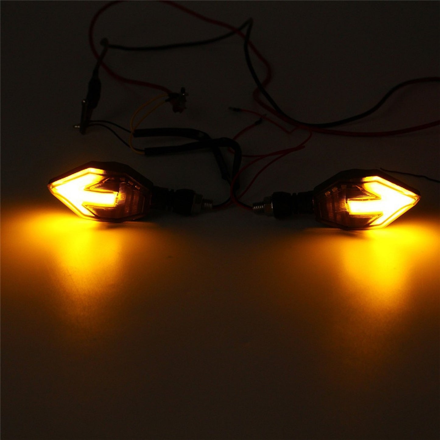 LED Indicator Light for Universal For Bike (Blue, Yellow)