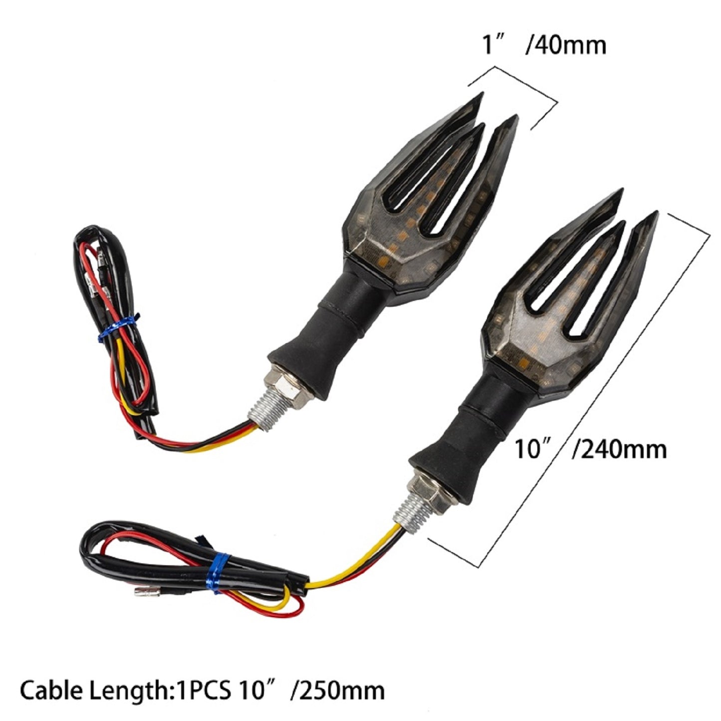 LED Indicator Light for Universal For Bike (Multicolor)