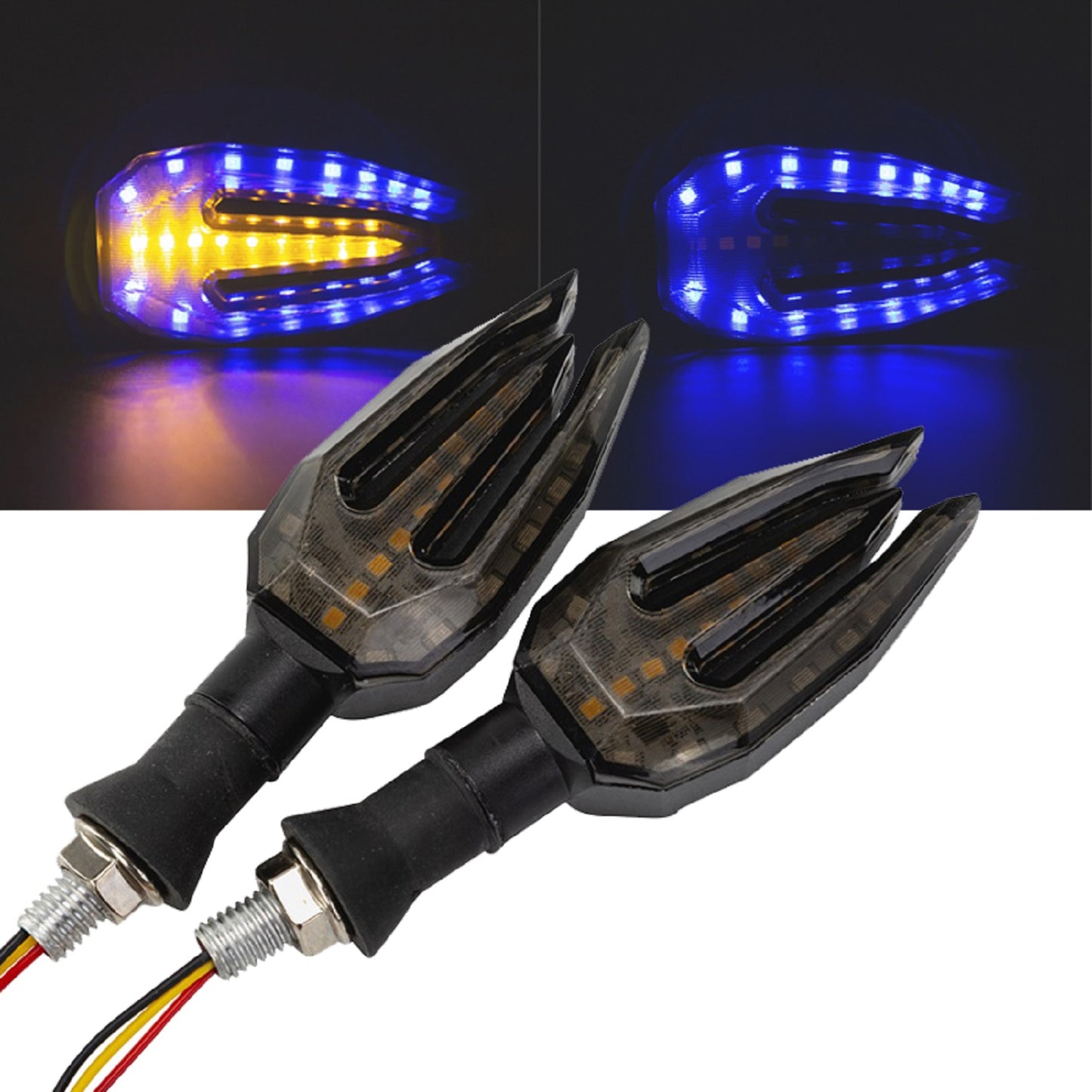 LED Indicator Light for Universal For Bike (Multicolor)