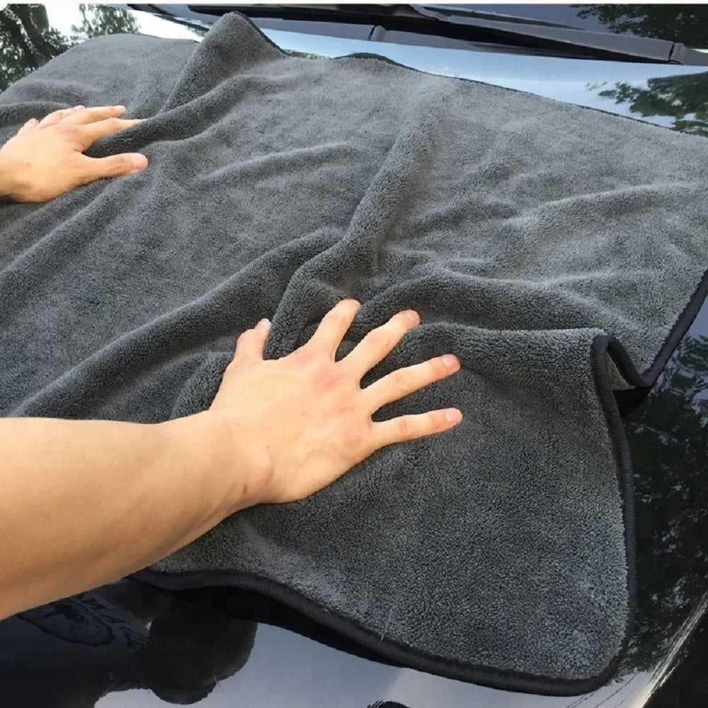Ultra Soft Microfiber Dual Sided cloth 90x60 CM Grey