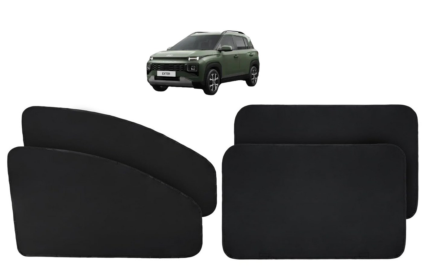 Car Side Window Sunshade, Curtains Sun Shade