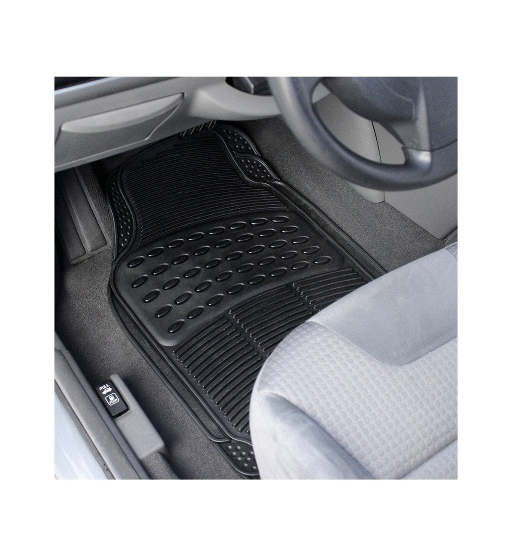CHP Anty-Skid Rubber Universal Car Floor Mats -Set of 5