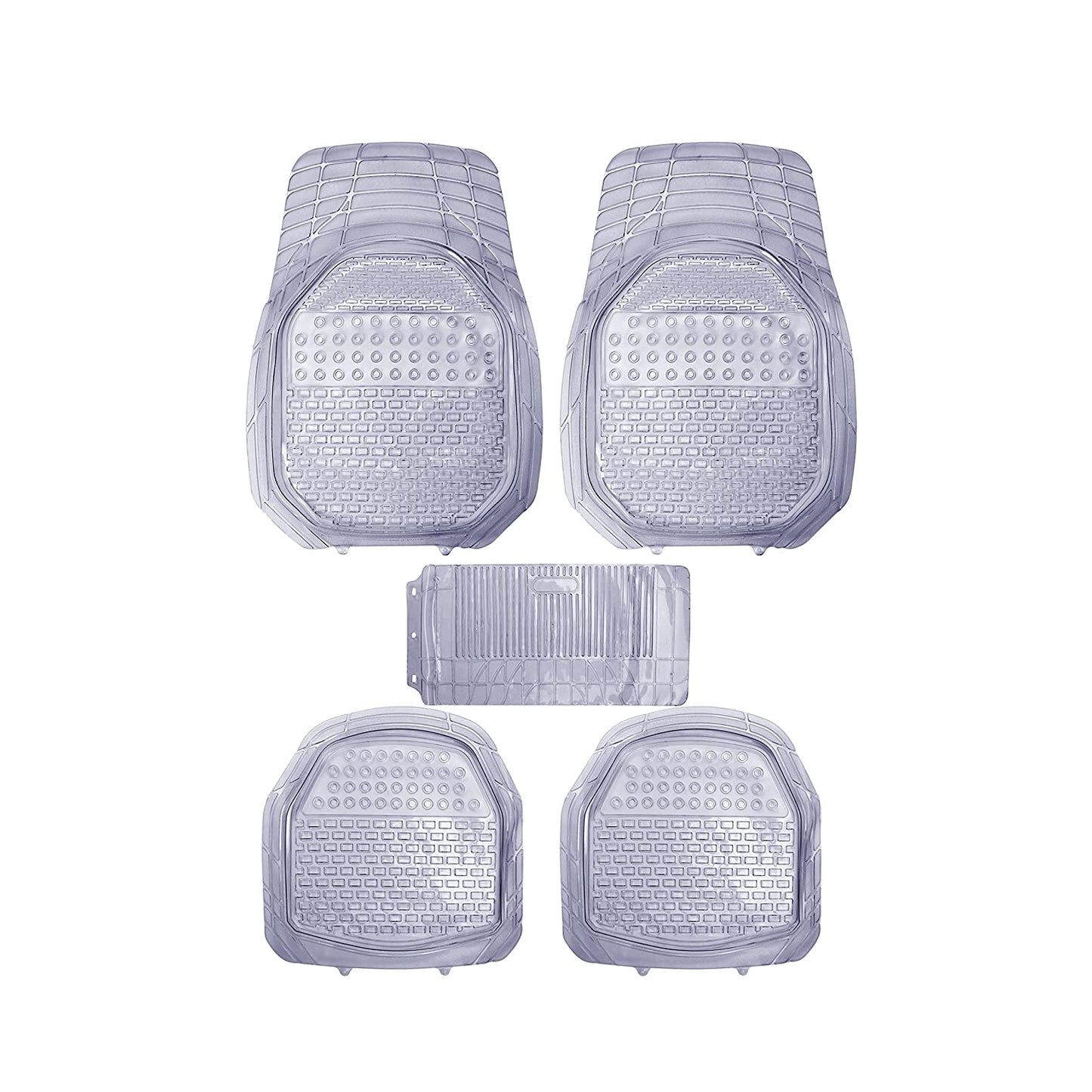Brick Anty-Skid Rubber Universal Car Floor Mats -Set of 5