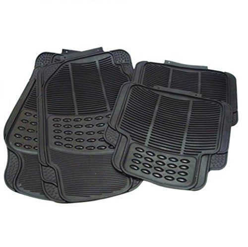 CHP Anty-Skid Rubber Universal Car Floor Mats -Set of 5