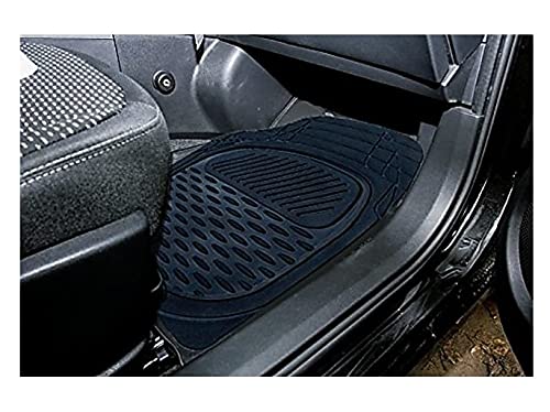 6255 Anty-Skid Rubber Universal Car Floor Mats -Set of 5
