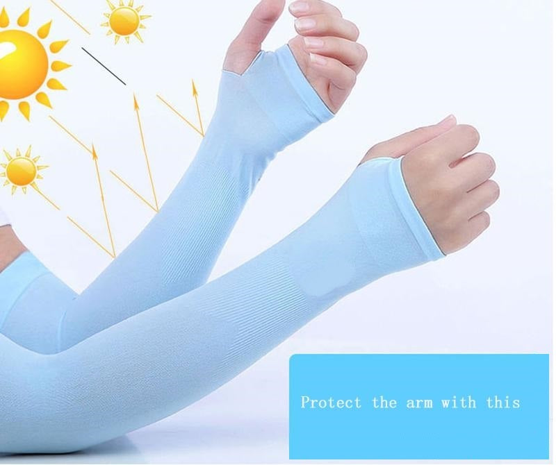 Arm Sleeves for Men & Women Blue