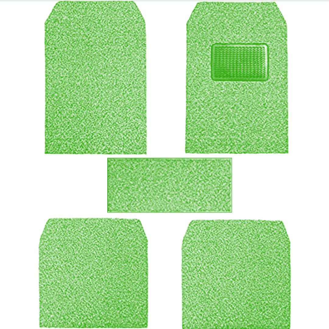 Anti-Skid Curly Grass Car Foot Mat, Universal Fit