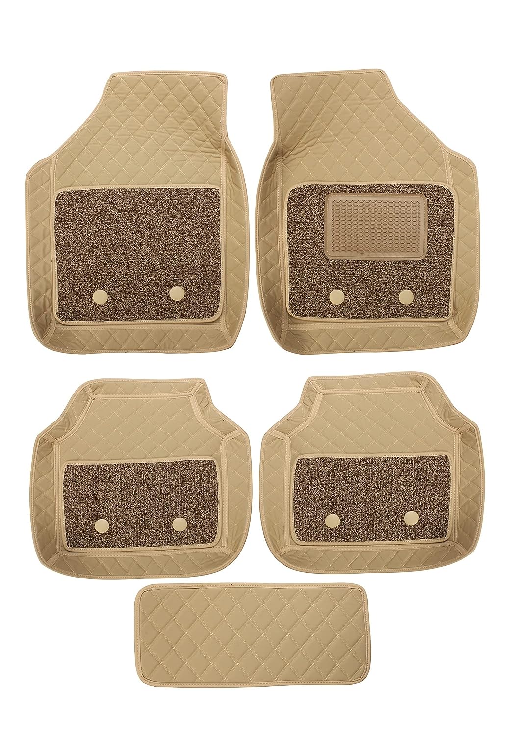 Big 7D Universal Leather Car Floor Mats
