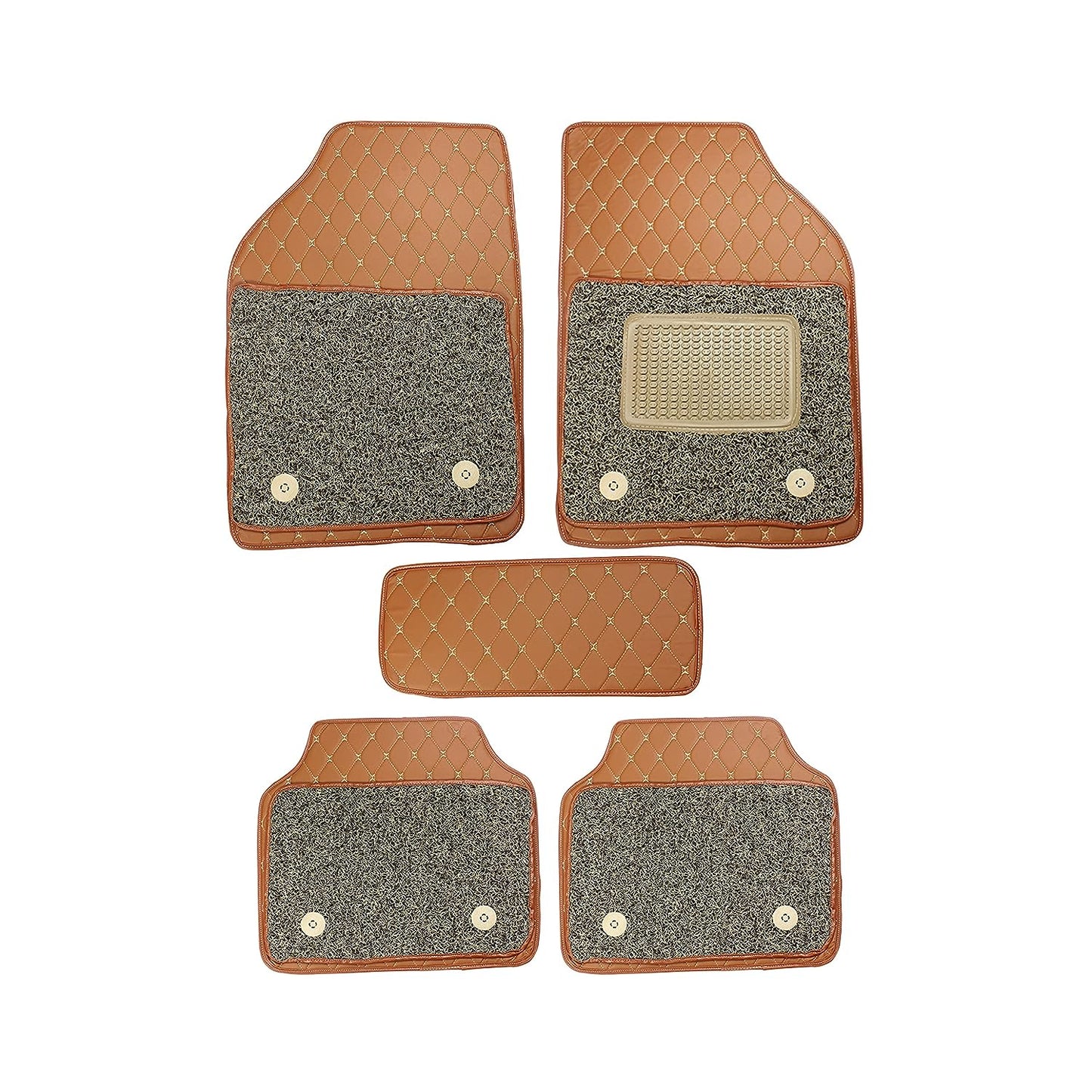 7D Universal Leather Car Floor Mats
