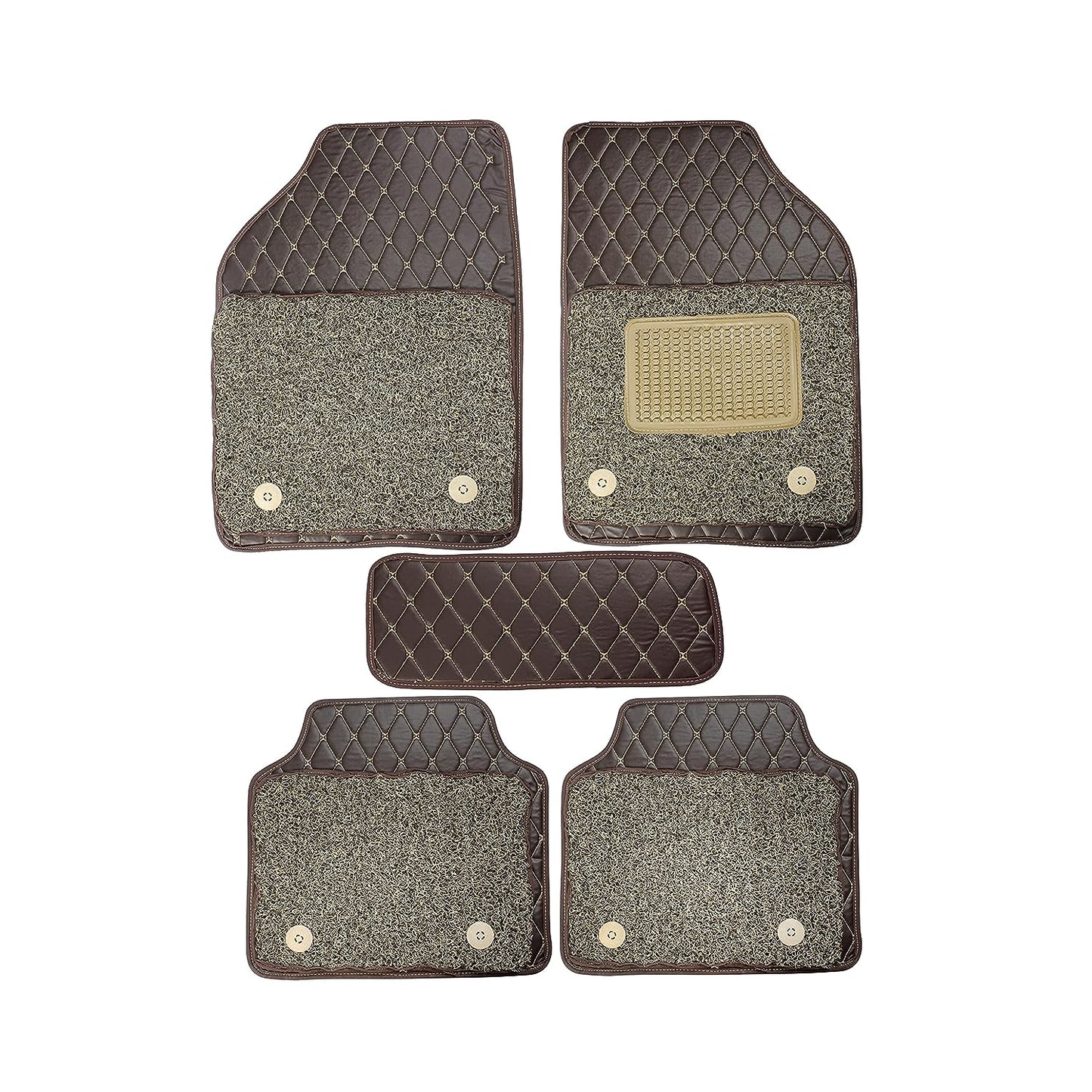 7D Universal Leather Car Floor Mats