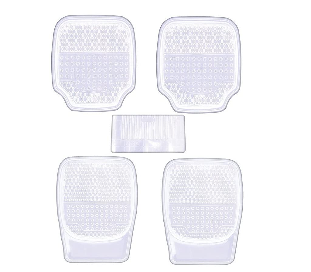 Honey Anty-Skid Rubber Universal Car Floor Mats -Set of 5