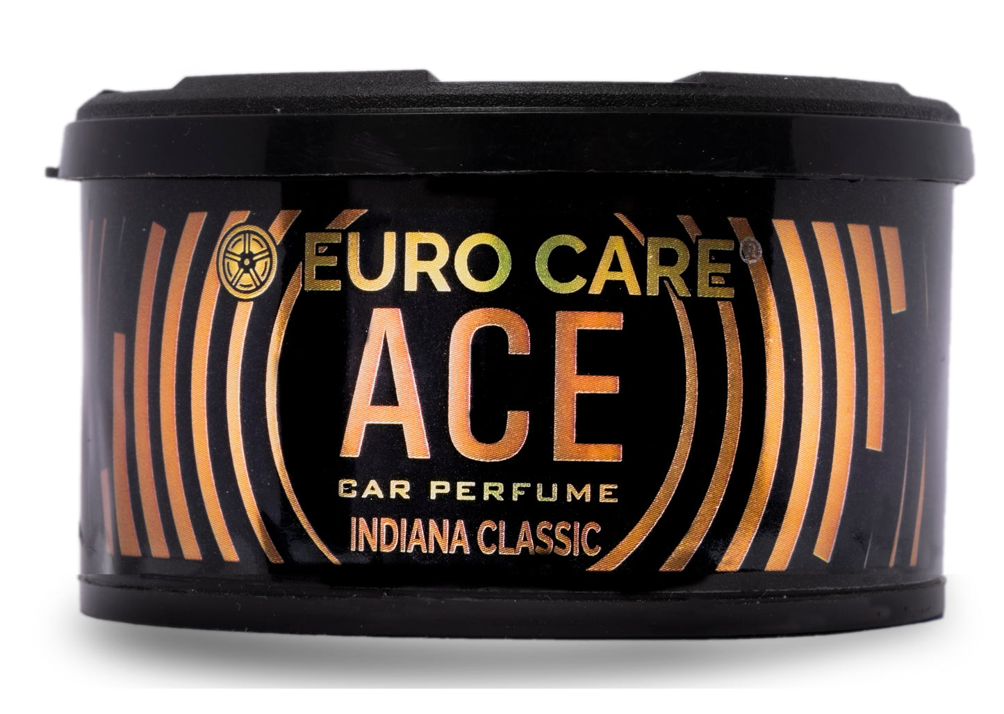 Euro Care Car Air Freshener with Essential Oils Fragrance in Wooden Diffuser (60 G)