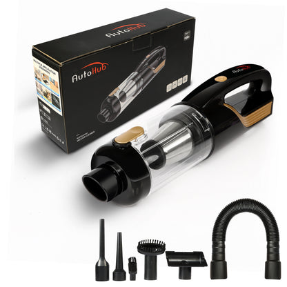 3 in 1 Car Vacuum Cleaner - High Power - 28 min Run time- BLDC Motor