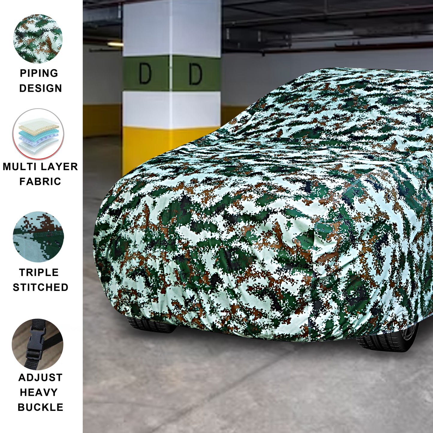 Waterproof Car Body Cover Forest Print