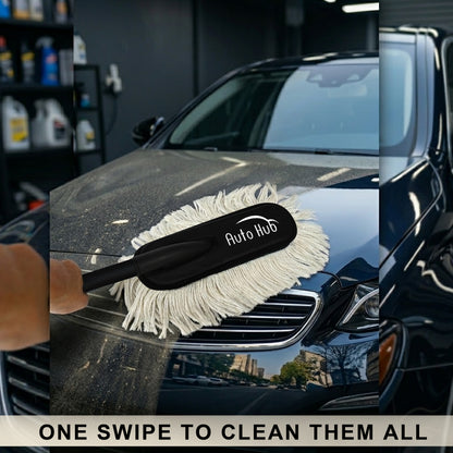 Car Duster Wax Coating, Scratch-Free Car Cleaner Brush