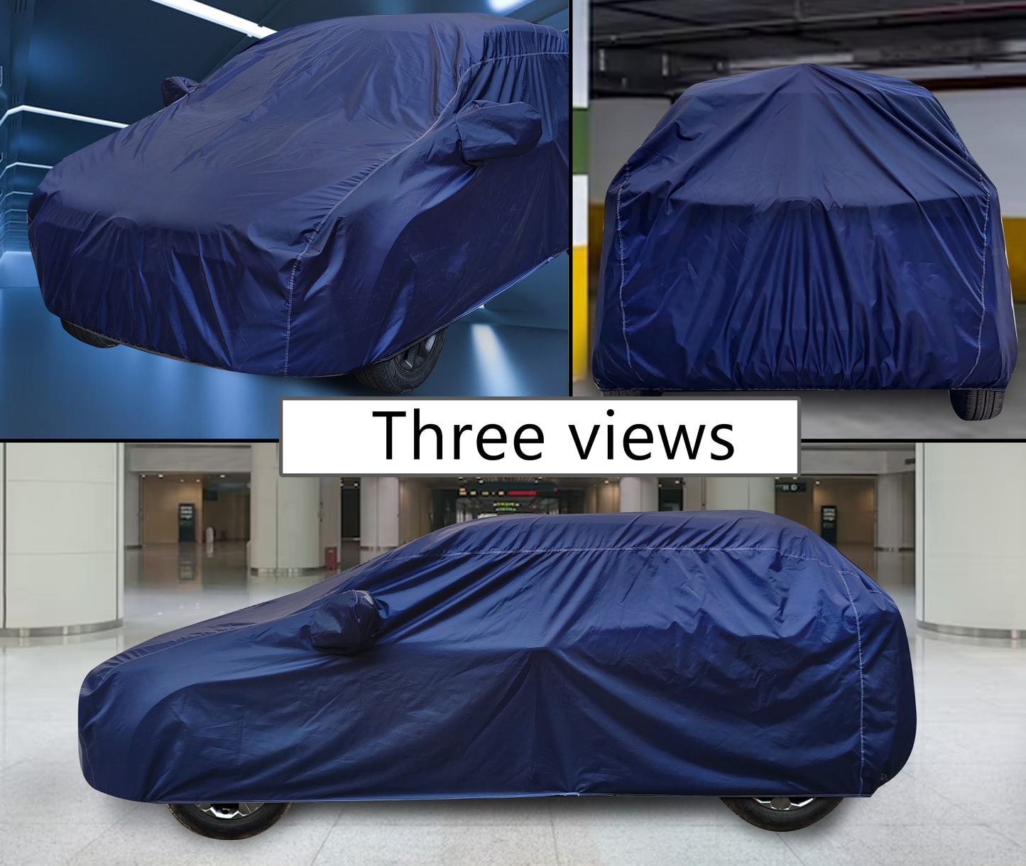 Taffeta Car Cover - Water-Resistant Navy