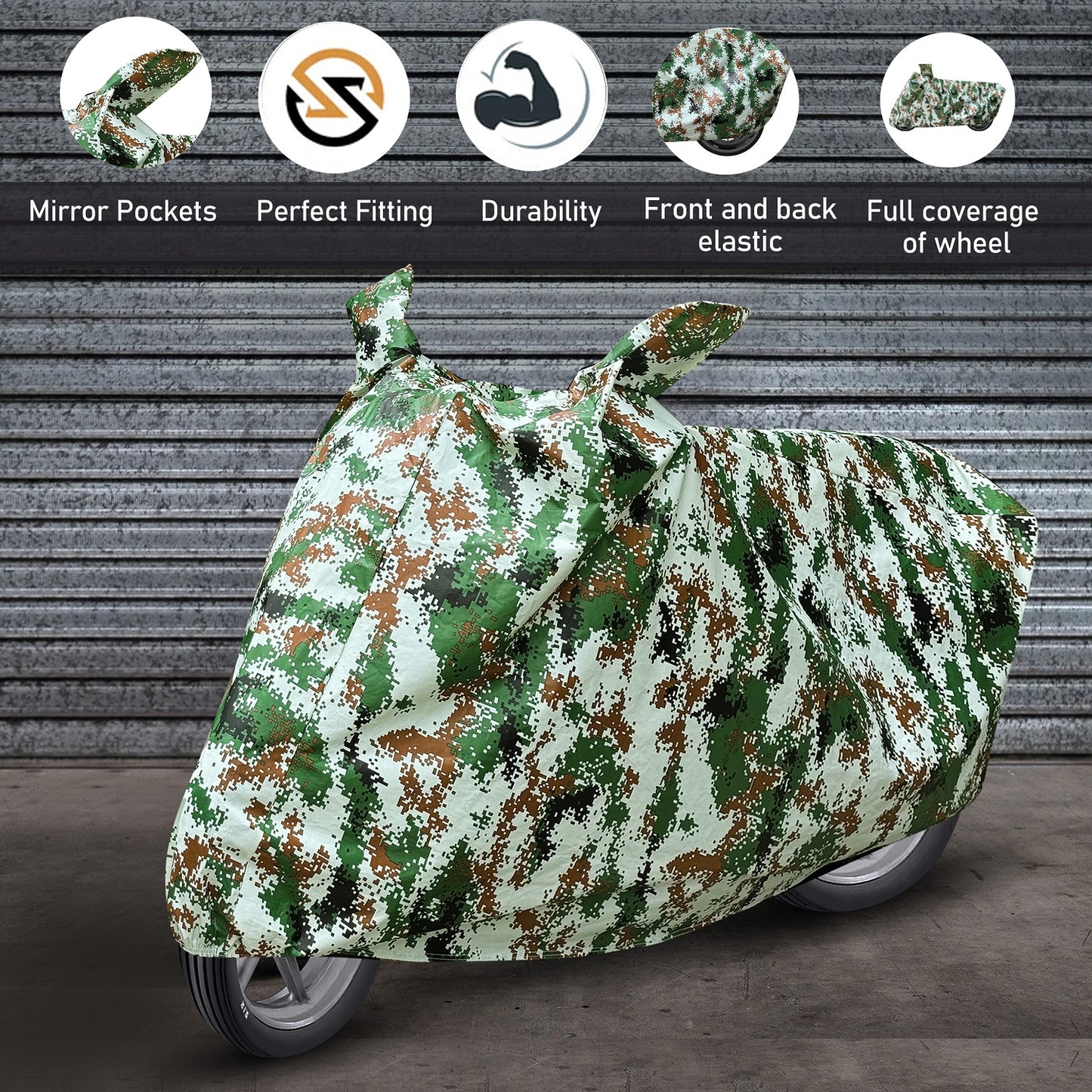 Forest Bike & Scooty Cover