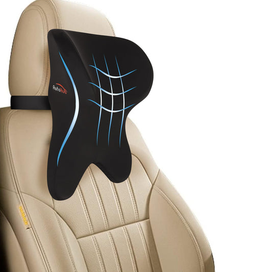 Car Neck Rest Pillow, Memory Foam, Car Seat Head Rest Cushion (Butterfly)