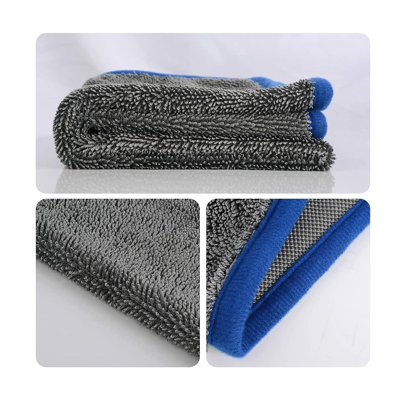 Twisted loop 600GSM Microfiber cloth 60x40 CM Mix