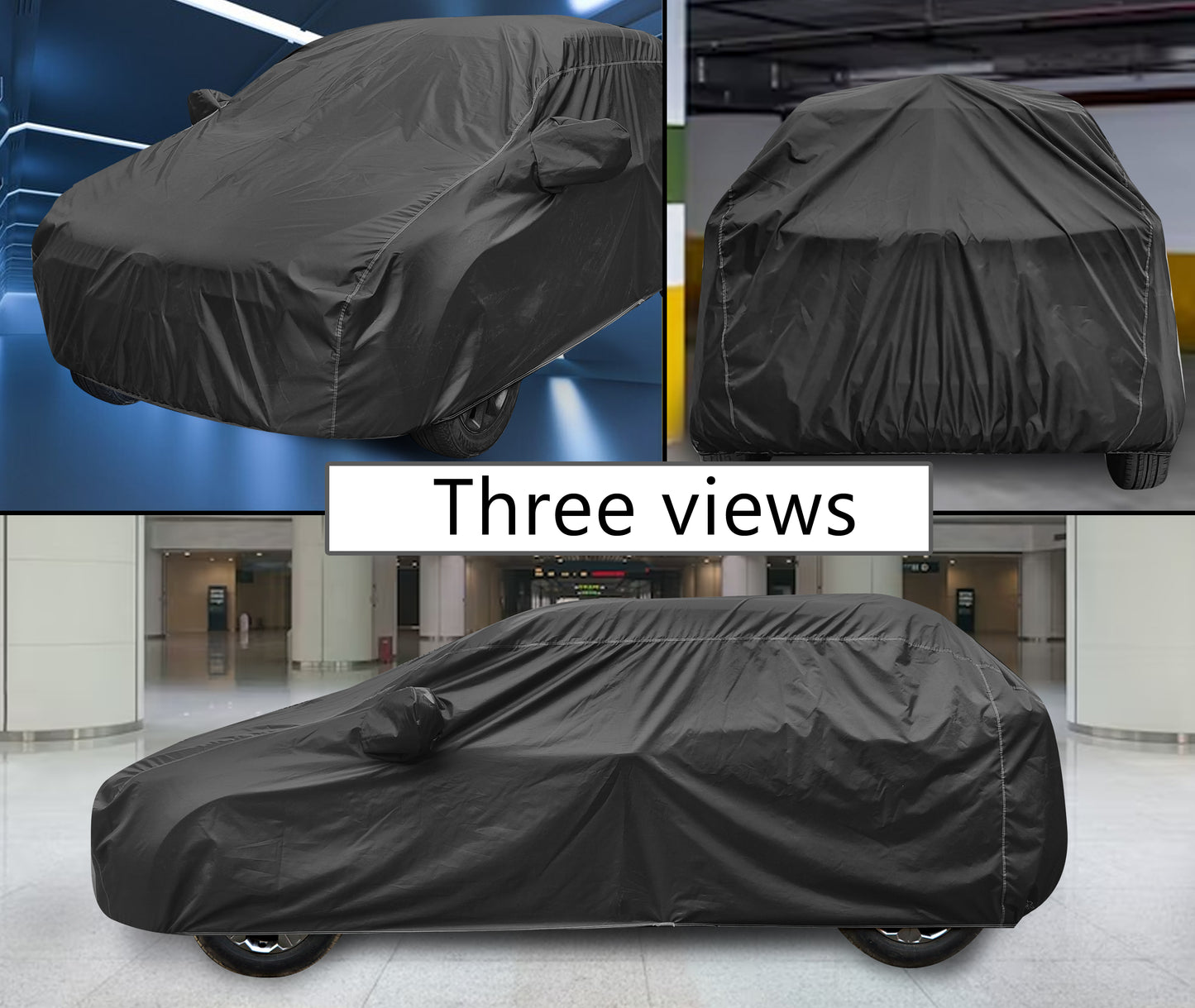 2x2 Grey Matty Car Cover