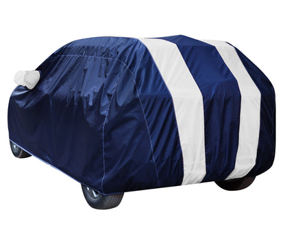 Taffeta Car Cover - Water Resistant Navy White