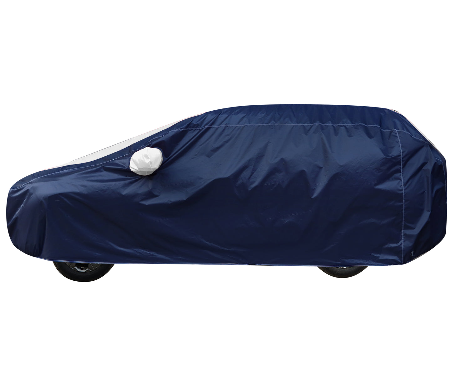 Taffeta Car Cover - Water Resistant Navy White