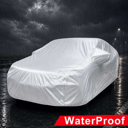 Waterproof Car Body Cover Titanium Waterproof Silver