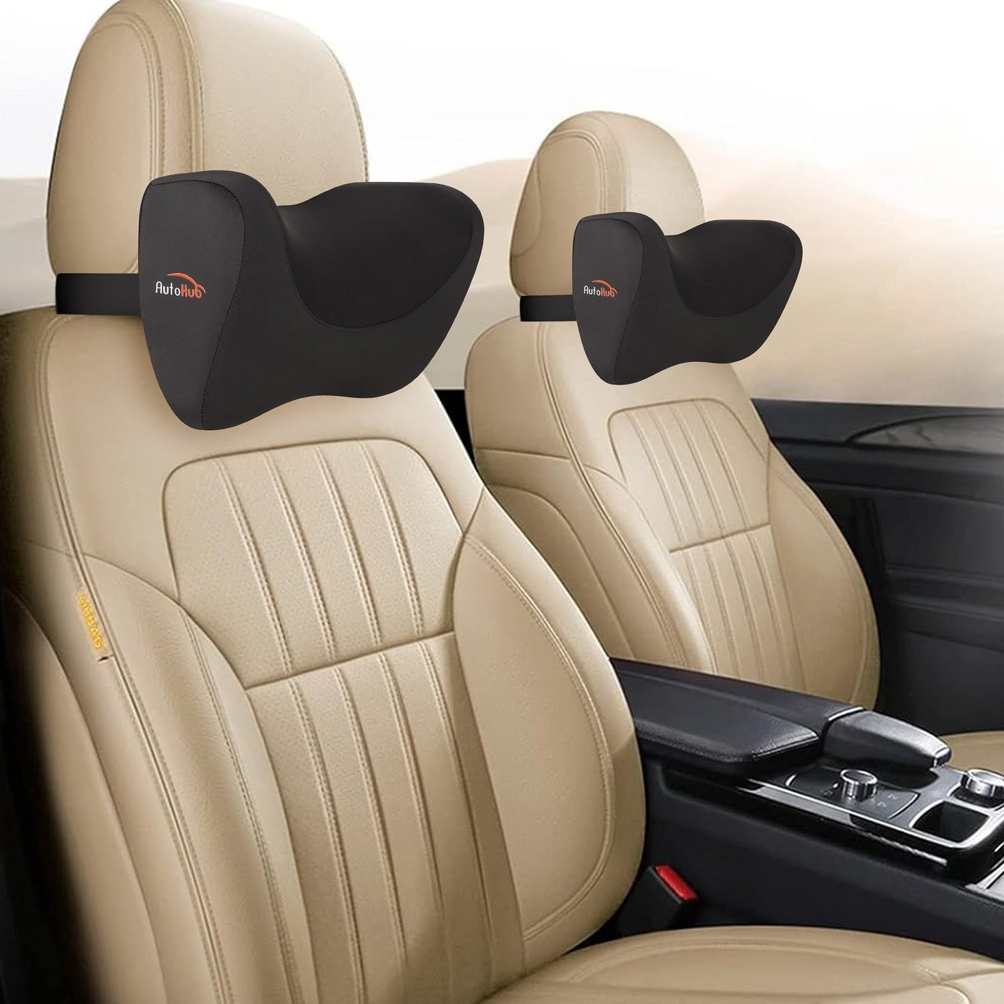 Car Neck Rest Pillow, Memory Foam, Car Seat Head Rest Cushion