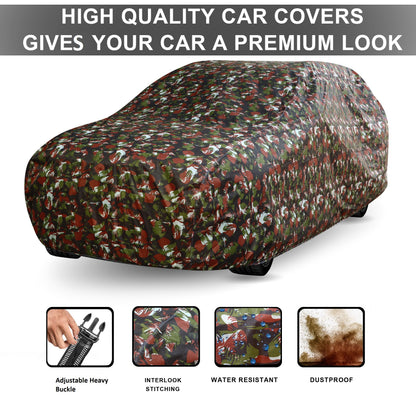 Jungle Print Car Cover