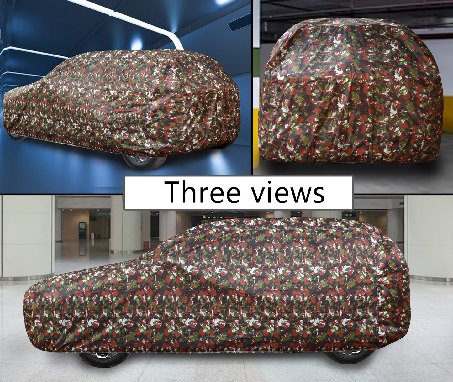 Jungle Print Car Cover