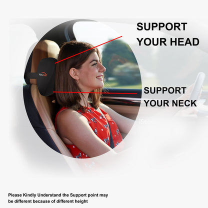 Car Neck Rest Pillow, Memory Foam, Car Seat Head Rest Cushion