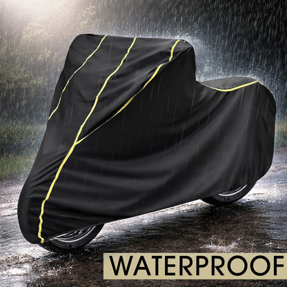 Waterproof Blue Bike & Scooty Cover (Gold Max Series)