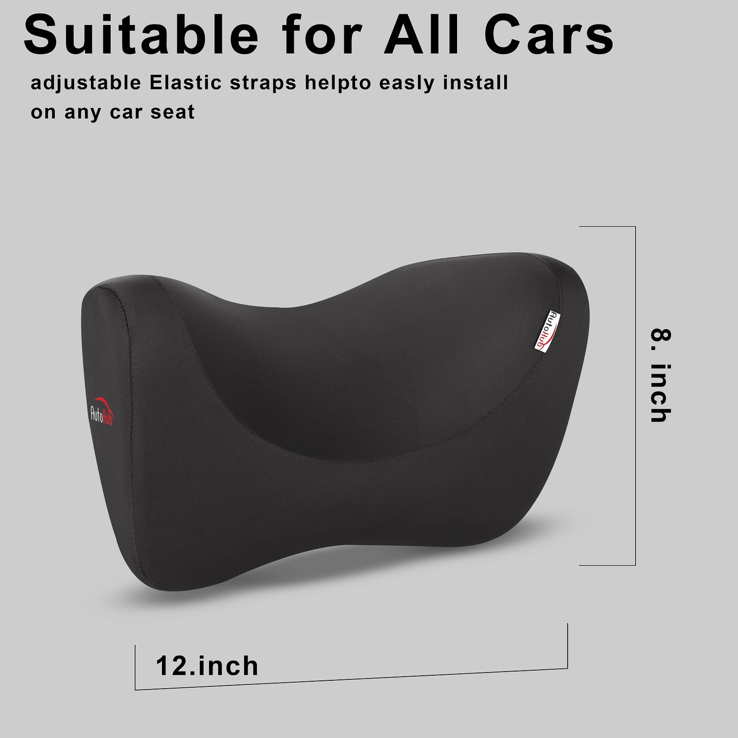 Car Neck Rest Pillow, Memory Foam, Car Seat Head Rest Cushion