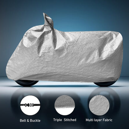 Waterproof Silver Bike & Scooty Cover
