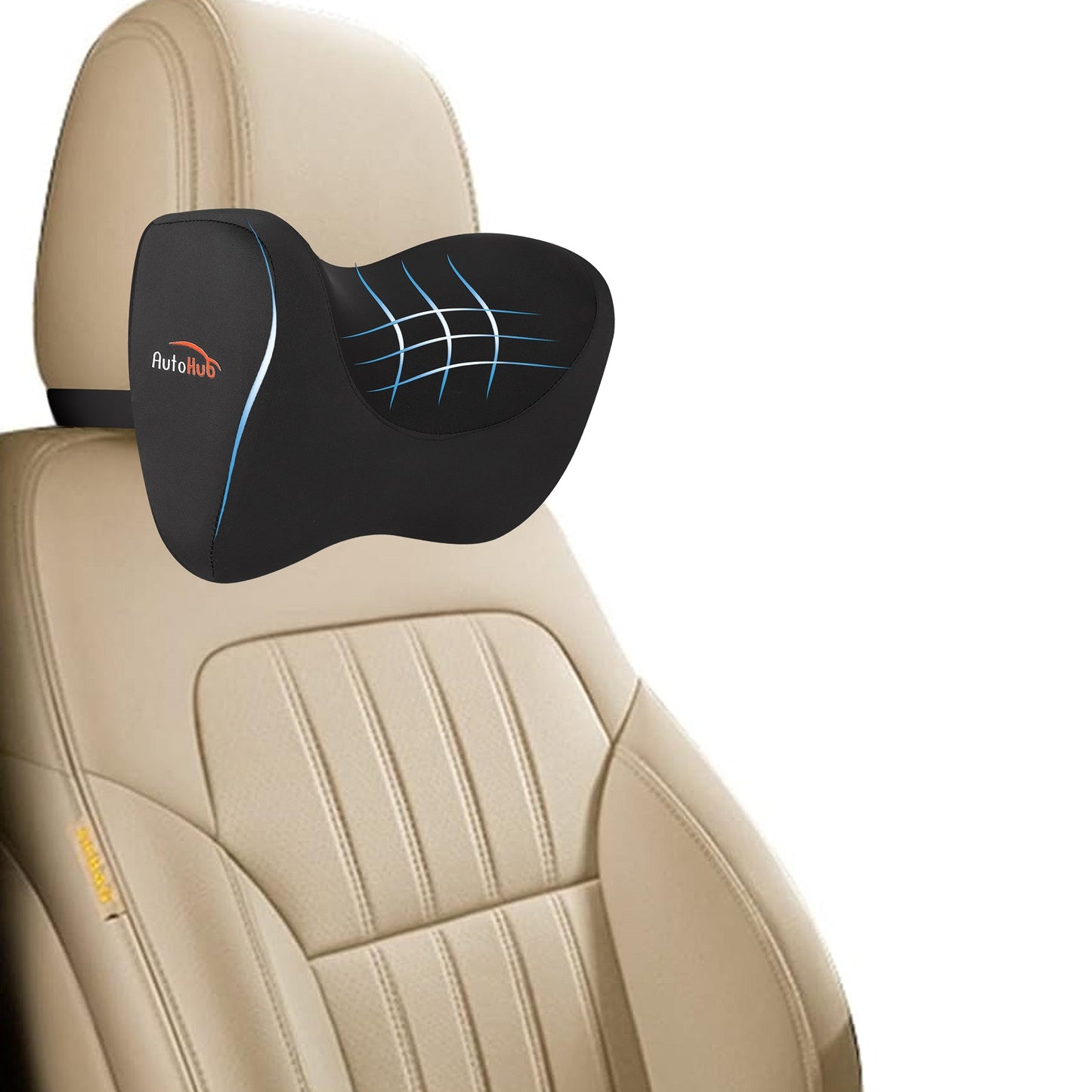 Car Neck Rest Pillow, Memory Foam, Car Seat Head Rest Cushion