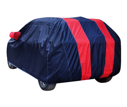 Taffeta Car Cover - Water Resistant Navy Red