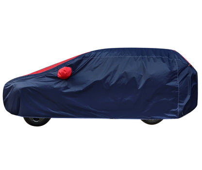 Taffeta Car Cover - Water Resistant Navy Red