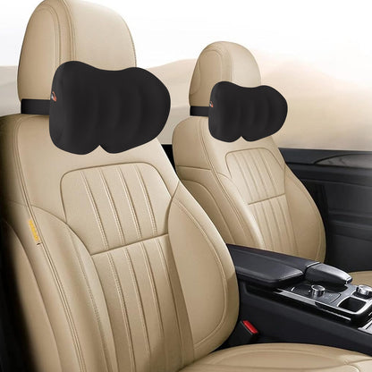 Car Neck Rest Pillow, Memory Foam, Car Seat Head Rest, Ultra Soft Car Cushion