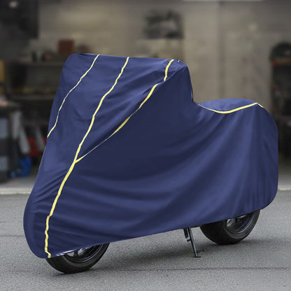 Waterproof Blue Bike & Scooty Cover (Gold Max Series)